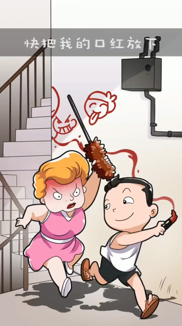 抖音代运营案例：傻瓜英语漫画  374.9W